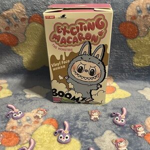 Exciting Macaron The Monsters blind box Vinyl Face pendant!